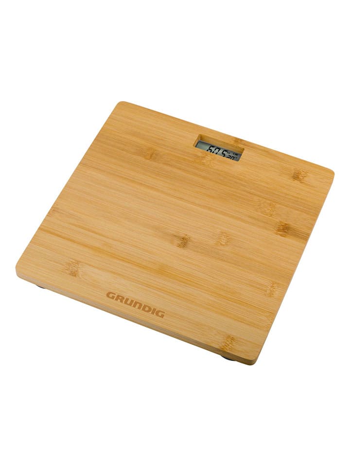 GRUNDIG Waga osobowa w kolorze jasnobrązowym - 38 x 28 cm rozmiar: onesize