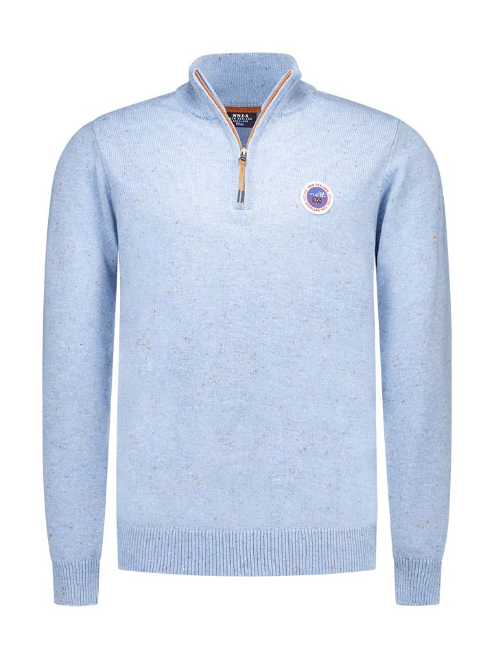 NEW ZEALAND AUCKLAND Sweter w kolorze błękitnym rozmiar: M