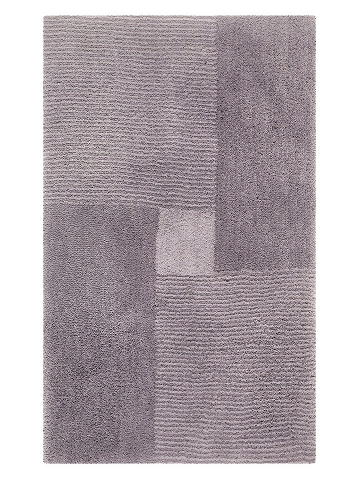 Homie Living Dywanik łazienkowy "San Piero" w kolorze szarym rozmiar: 60x100 cm