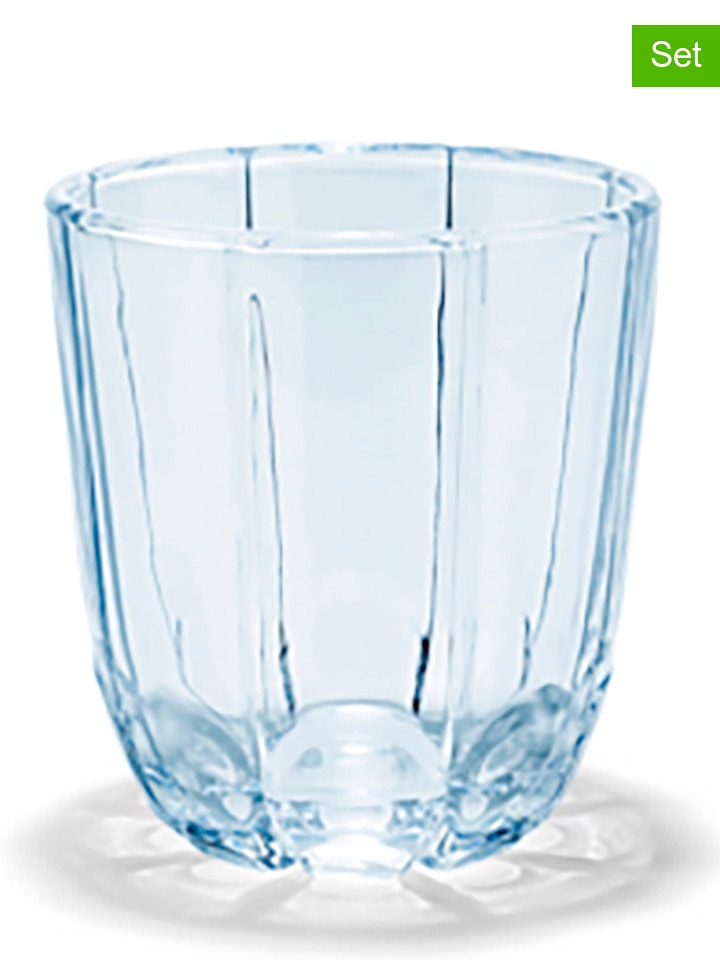Holme Gaard Szklanki (2 szt.) w kolorze błękitnym - 320 ml rozmiar: onesize
