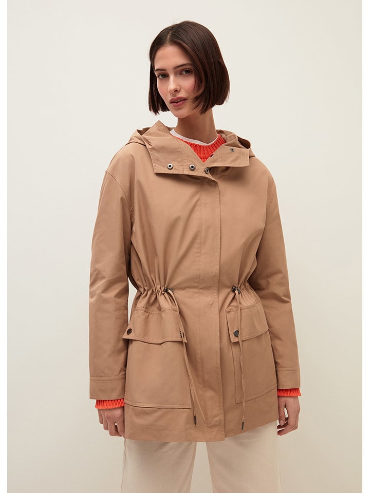 STEFANEL Parka w kolorze beżowym rozmiar: M