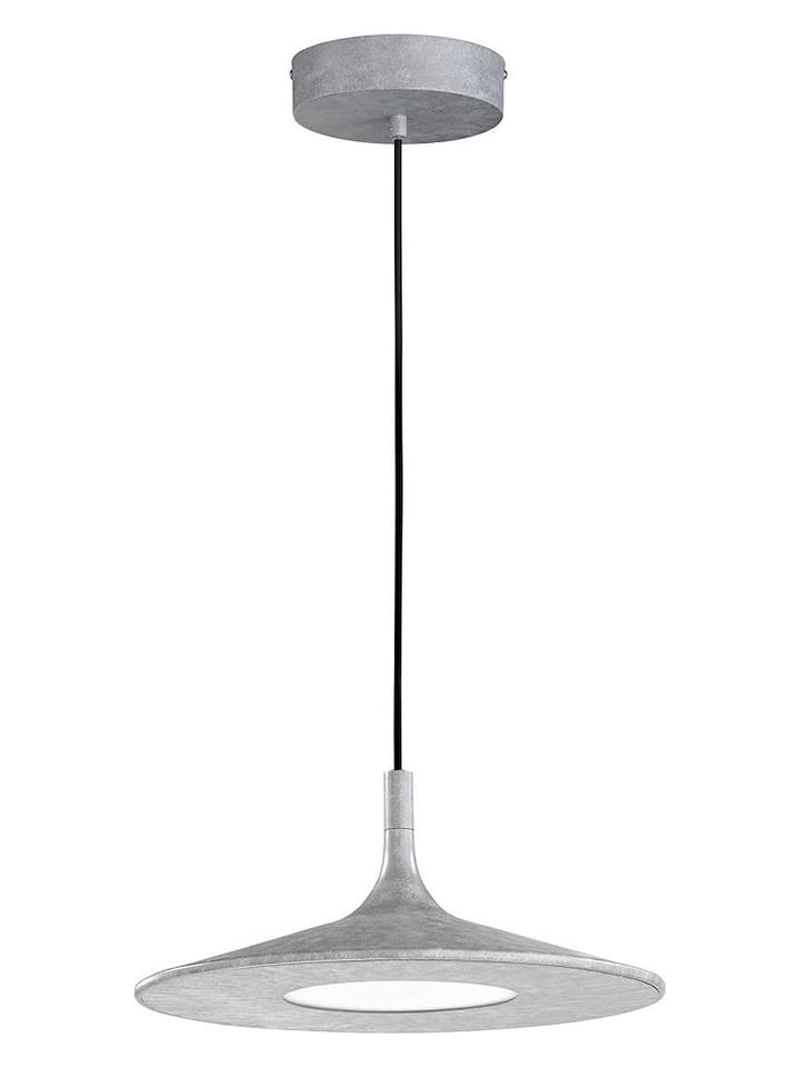 FH Lighting Lampa wisząca LED "Slim" w kolorze szarym - Ø 45 cm rozmiar: onesize