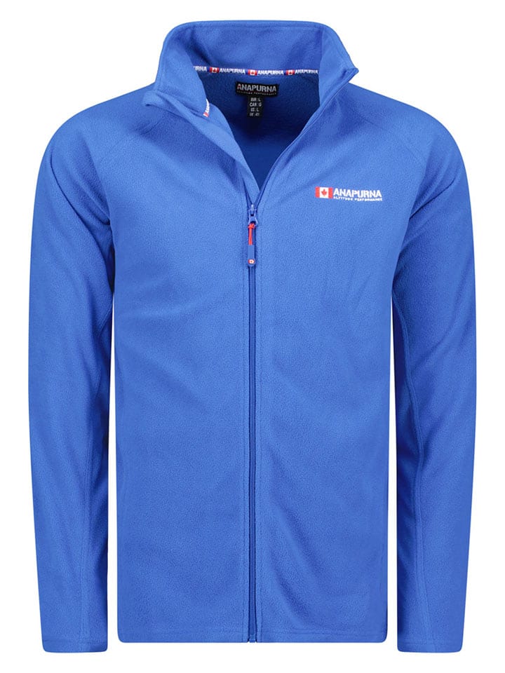 ANAPURNA Kurtka polarowa "Tonneau" w kolorze niebieskim rozmiar: 3XL