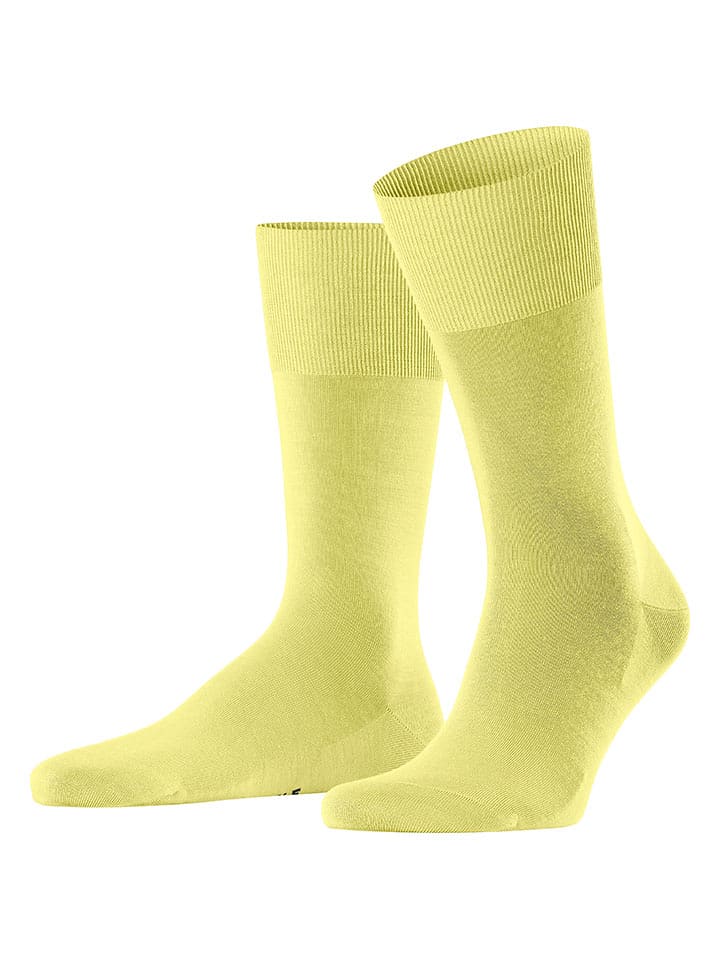 Falke Skarpety funkcyjne "ClimaWool" w kolorze żółtym rozmiar: 45/46
