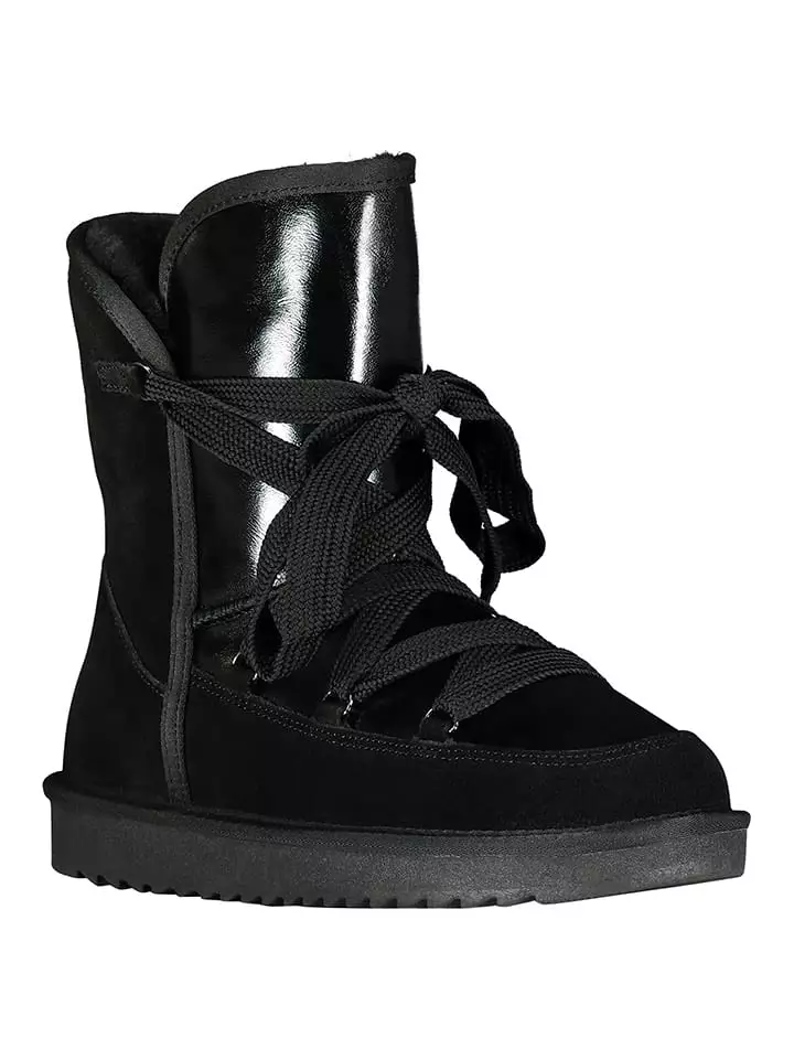 Geographical Norway Kozaki zimowe "Omondor" w kolorze czarnym rozmiar: 41