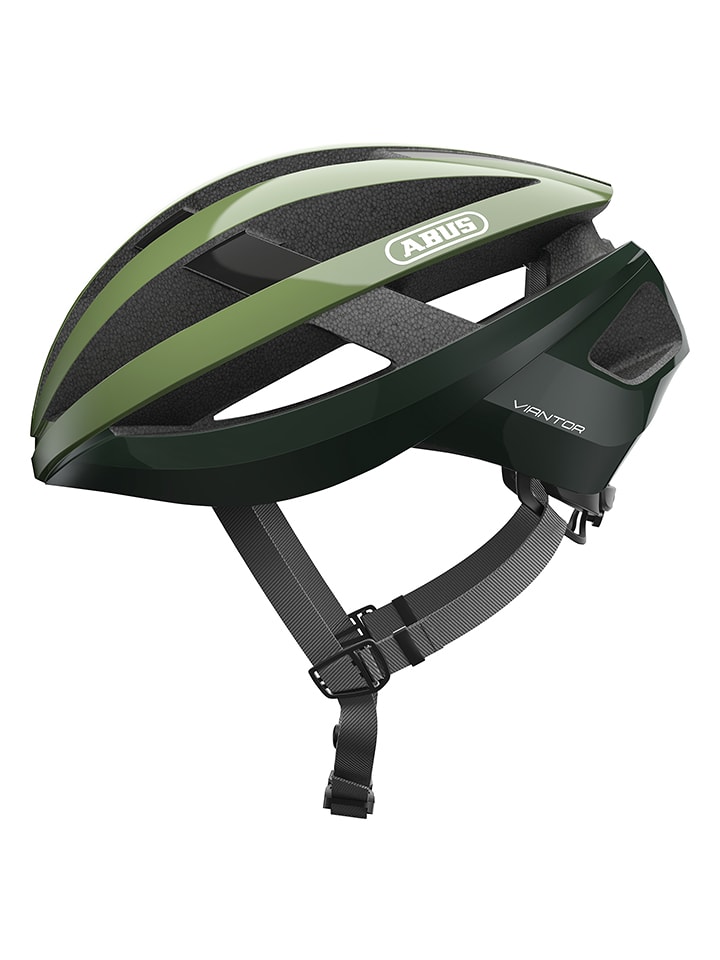 ABUS Kask rowerowy "Viantor" w kolorze zielonym rozmiar: 51-55 cm