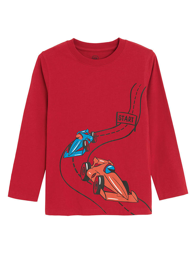 COOL CLUB Koszulka w kolorze czerwonym rozmiar: 128