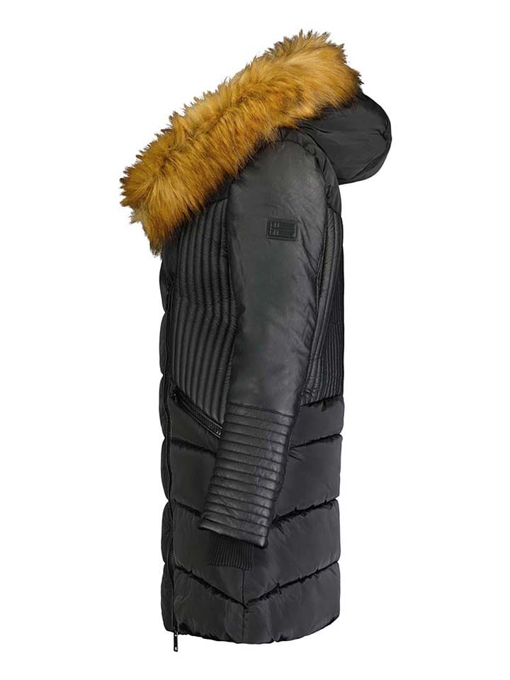 Geographical Norway Parka "Ausmose" w kolorze czarnym rozmiar: 128