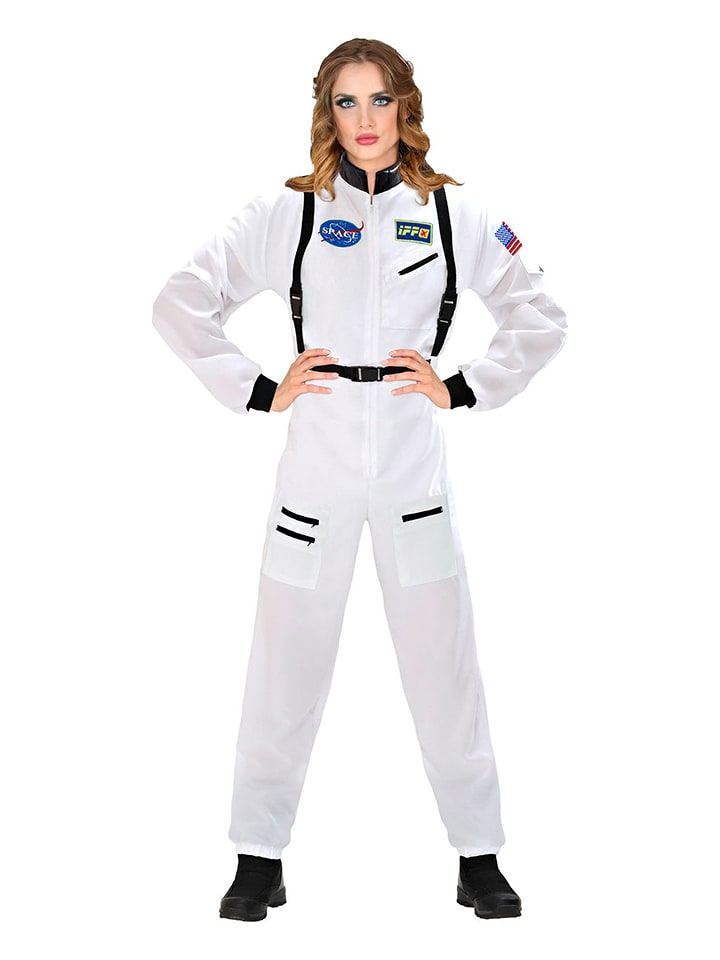 Carnival Party Kombinezon kostiumowy "Astronaut" w kolorze białym rozmiar: L