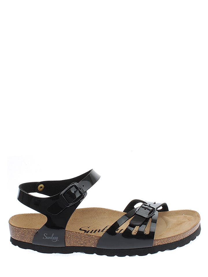 Sunbay Sandały "Althea" w kolorze czarnym rozmiar: 42