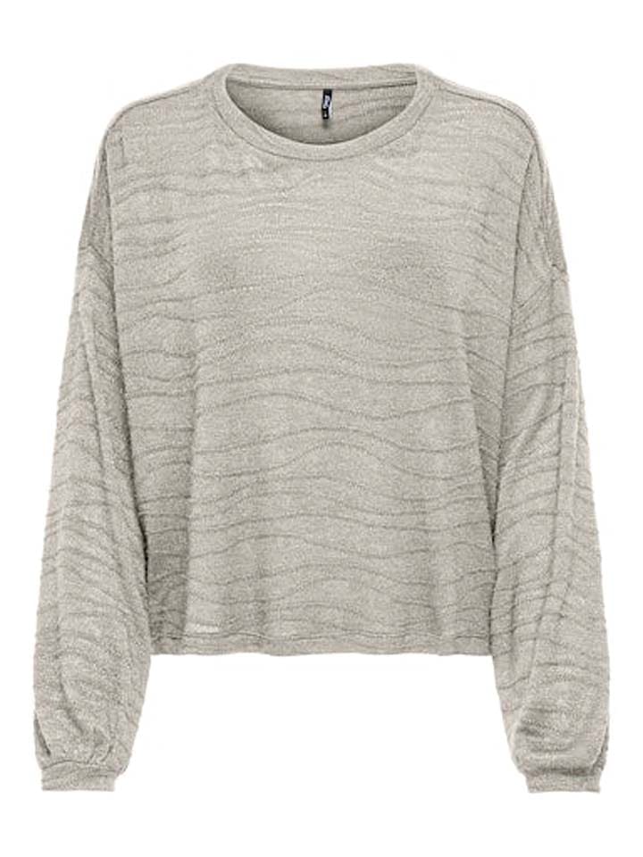 ONLY Bluzka w kolorze beżowym rozmiar: M