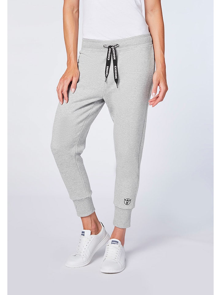 Chiemsee Spodnie dresowe "Levu" w kolorze jasnoszarym rozmiar: XL