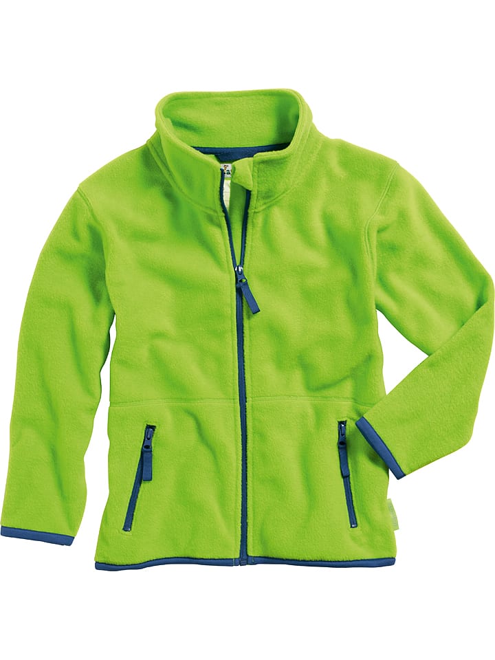 Playshoes Kurtka polarowa w kolorze zielonym rozmiar: 128
