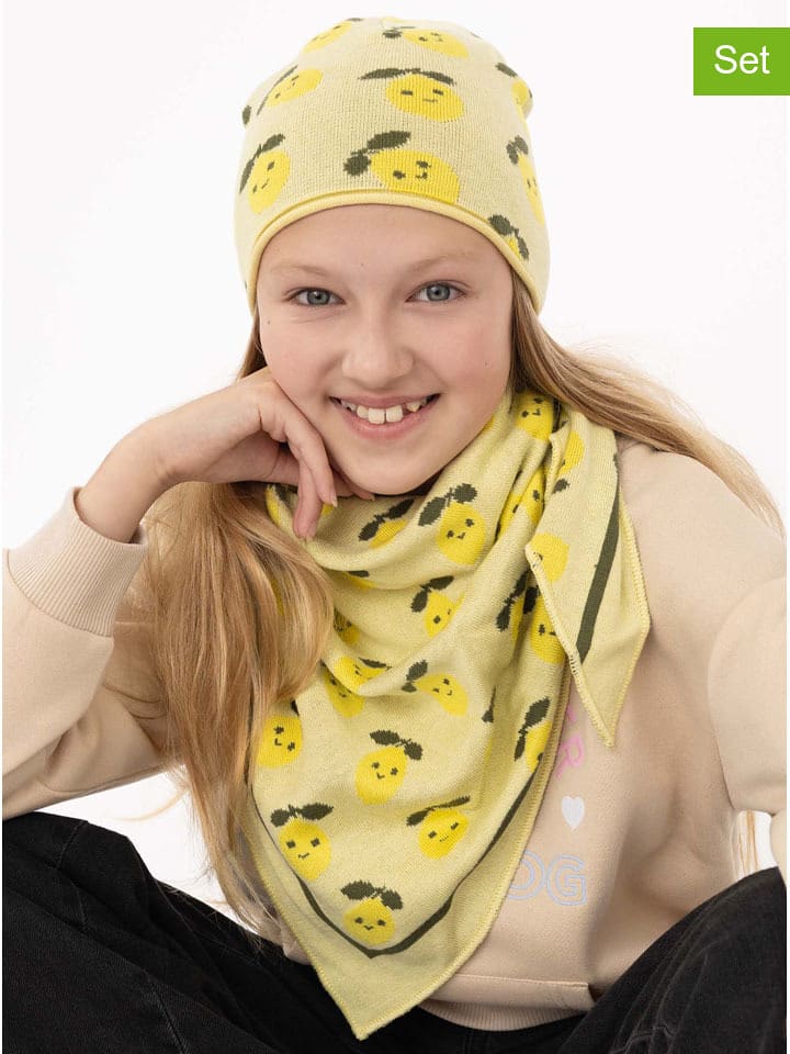 Zwillingsherz 2-częściowy zestawy "Happy Lemon" w kolorze żółtym rozmiar: onesize