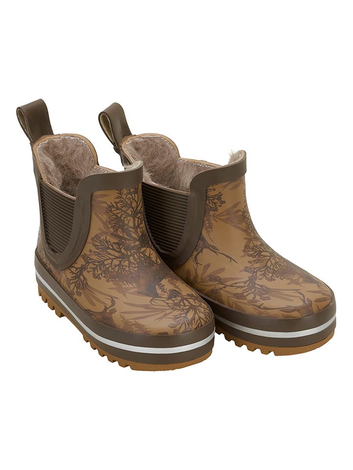 mikk-line Kalosze w kolorze brązowym rozmiar: 25