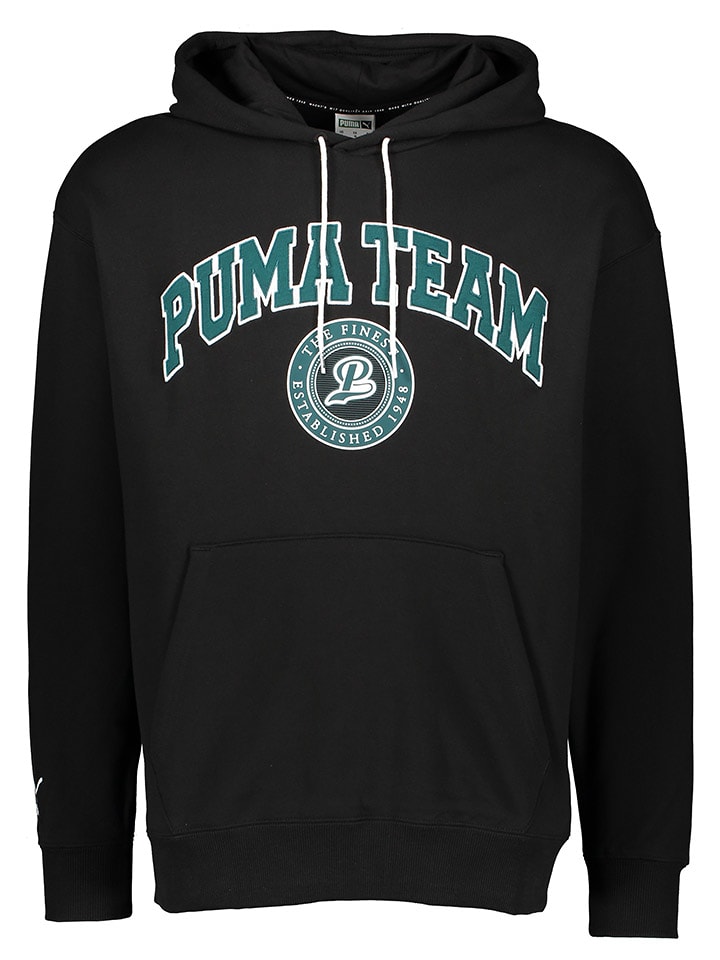 Puma Bluza " Puma Team" w kolorze czarnym rozmiar: M