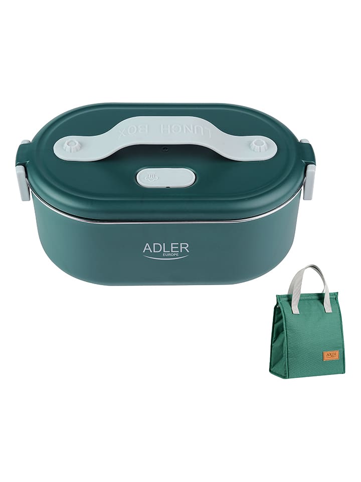 Adler Elektryczny lunchbox "AD 4522" w kolorze zielonym - 800 ml rozmiar: onesize