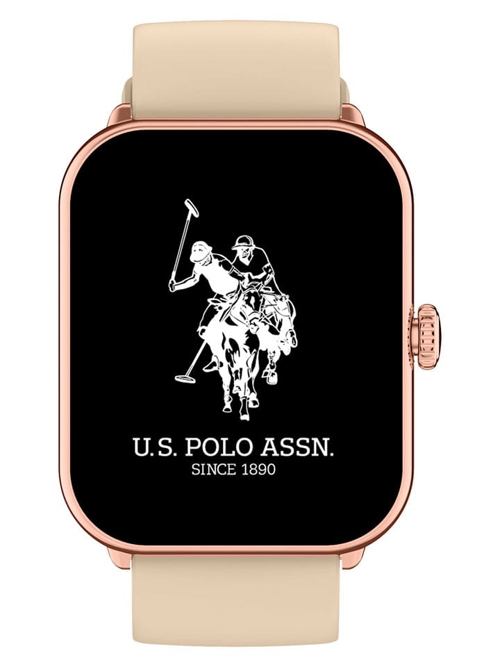 U.S. Polo Assn. Smartwatch w kolorze różowozłoto-beżowym rozmiar: onesize