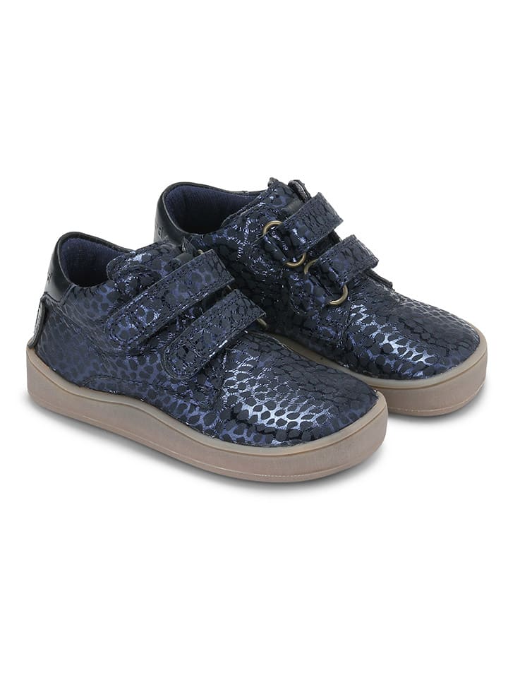 Bundgaard Skórzane buty "Blake Strap TEX" w kolorze granatowym do nauki chodzenia rozmiar: 33