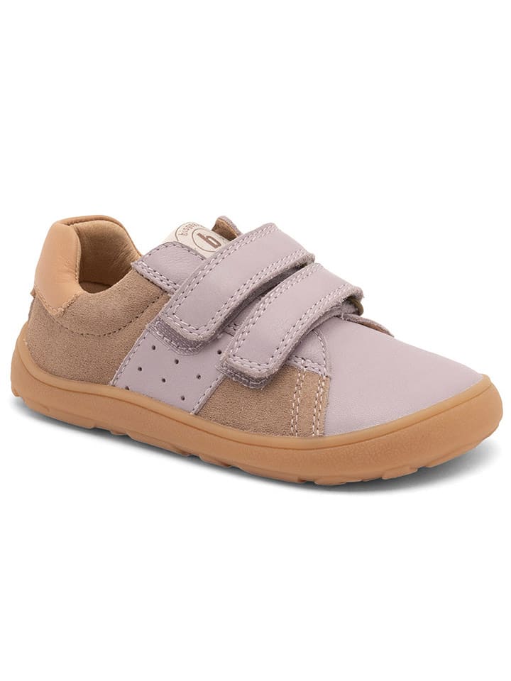 bisgaard Skórzane sneakersy w kolorze jasnobrązowo-fioletowym rozmiar: 31