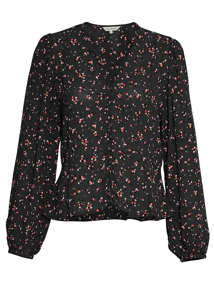MOSS COPENHAGEN Bluzka "Orabella" w kolorze czarnym rozmiar: S