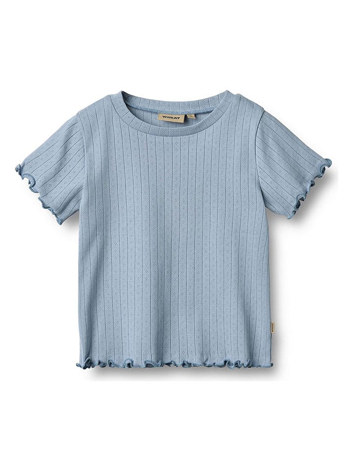 Wheat Koszulka "Irene" w kolorze błękitnym rozmiar: 110