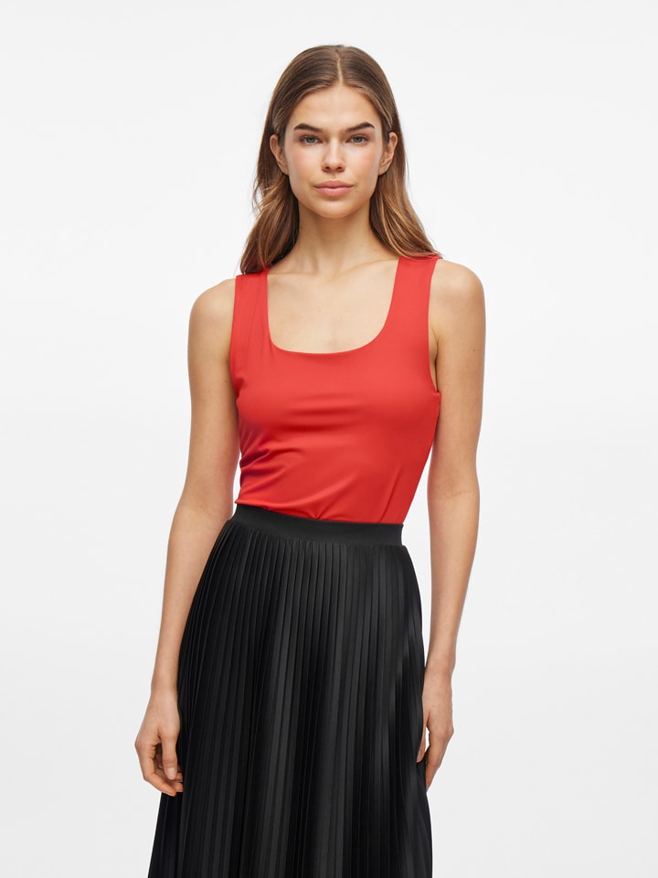 Vila Top w kolorze czerwonym rozmiar: S