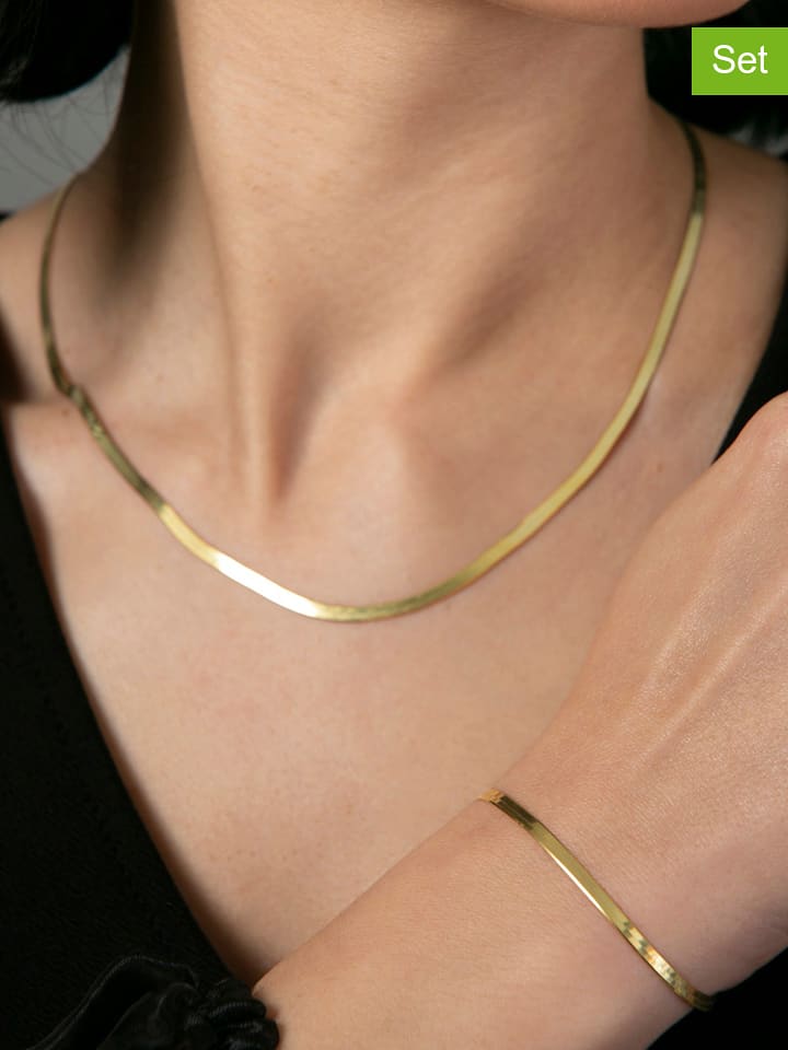 Lodie Silver 2-częściowy zestaw srebrnej biżuterii rozmiar: onesize