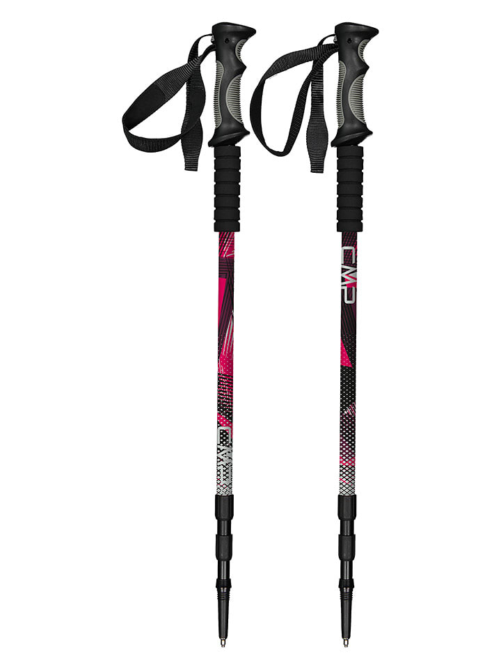 CMP Kijki trekkingowe w kolorze czarno-różowym rozmiar: onesize