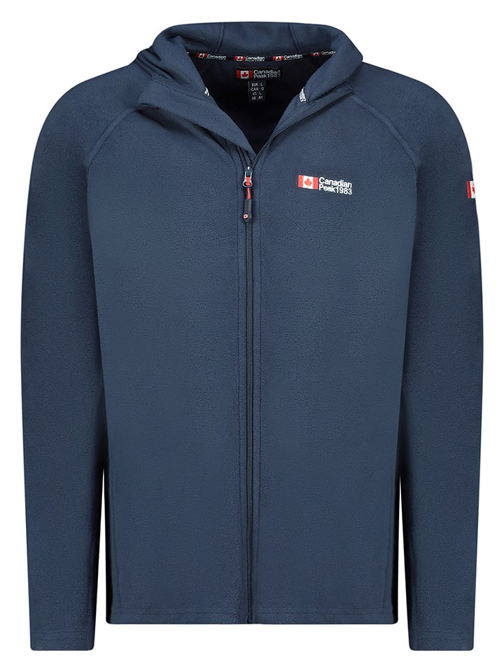 Canadian Peak Kurtka polarowa "Tugoodeak" w kolorze granatowym rozmiar: XL