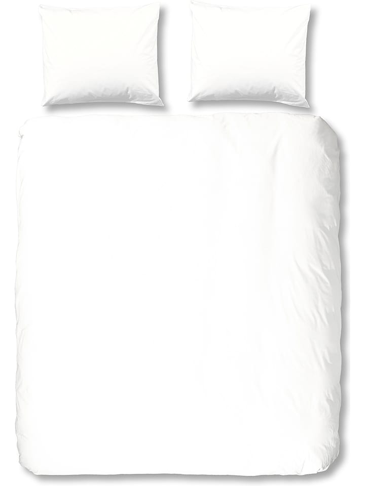 Hip Komplet pościeli satynowej w kolorze białym rozmiar: 200x220 cm