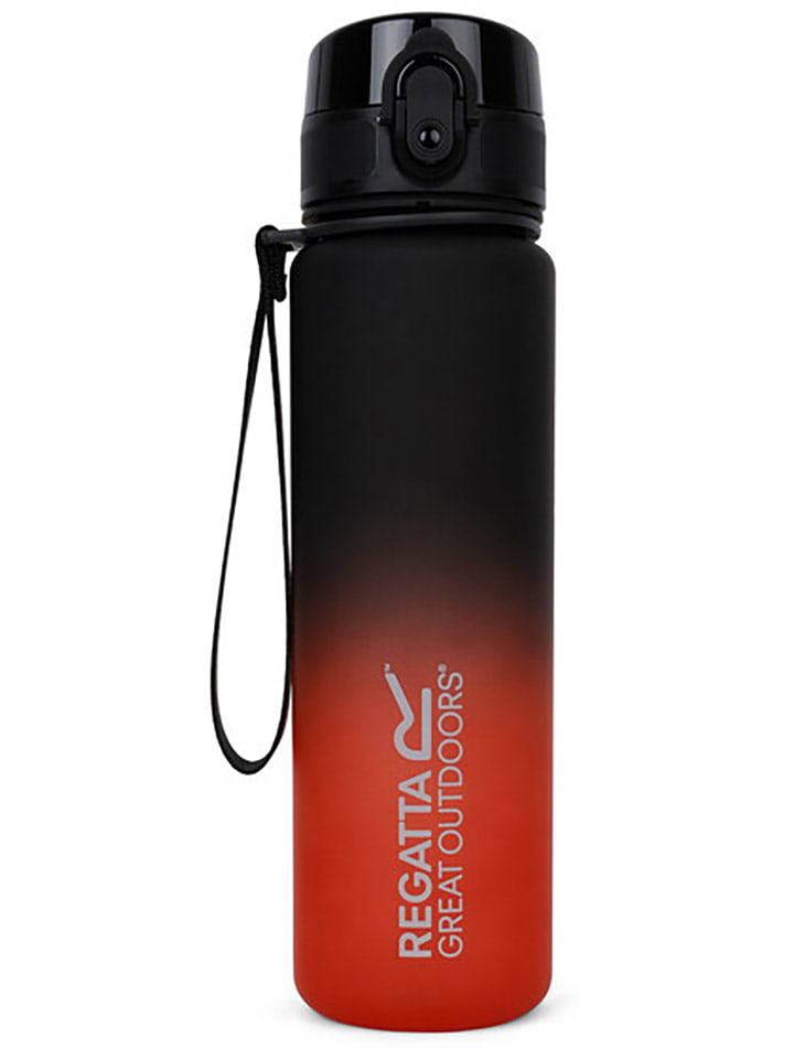 Regatta Bidon "Tritan" w kolorze czarno-czerwonym - 600 ml rozmiar: onesize