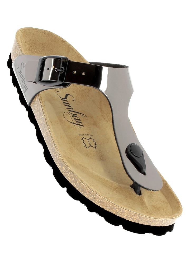 Sunbay Japonki "Camelia" w kolorze srebrnym rozmiar: 40