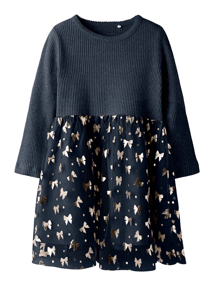 name it Sukienka "Rosally" w kolorze granatowym rozmiar: 92