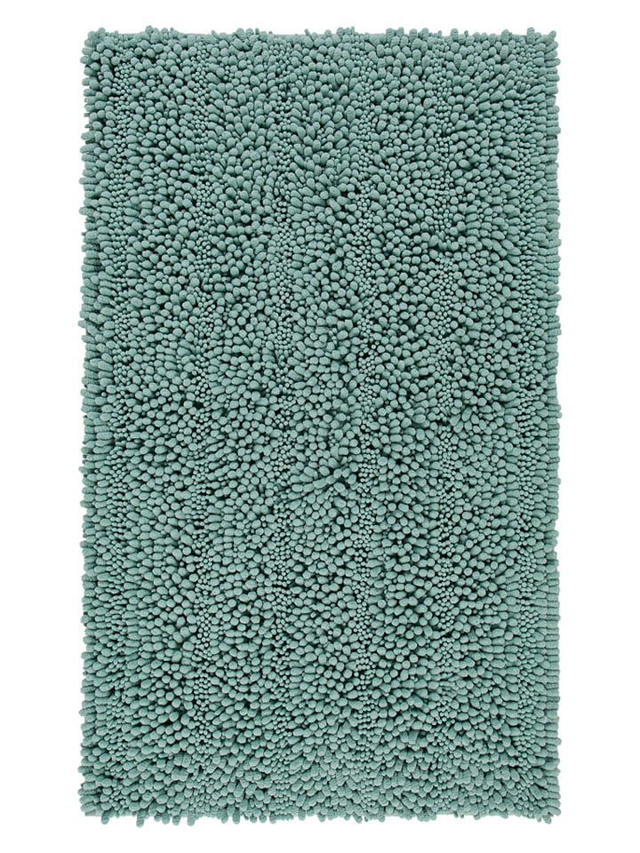 Wecon Home Dywanik łazienkowy "Basics Benno" w kolorze miętowym rozmiar: 70x120 cm