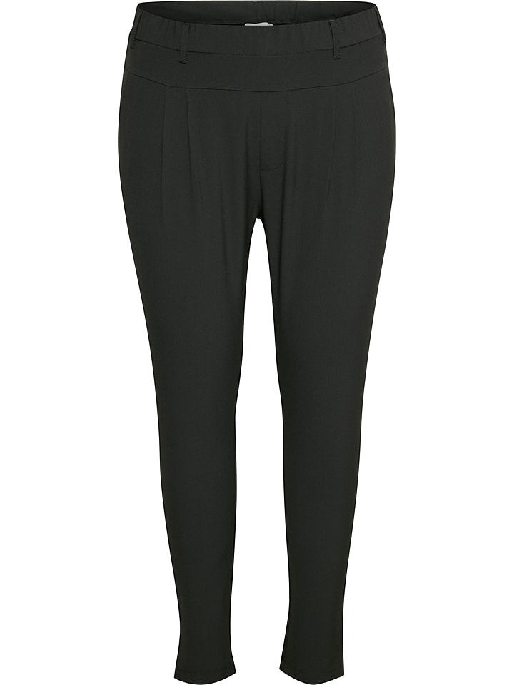 Kaffe Spodnie "Jia" w kolorze czarnym rozmiar: 50