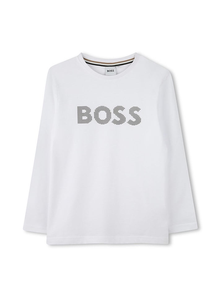 Hugo Boss Kids Koszulka w kolorze białym rozmiar: 116