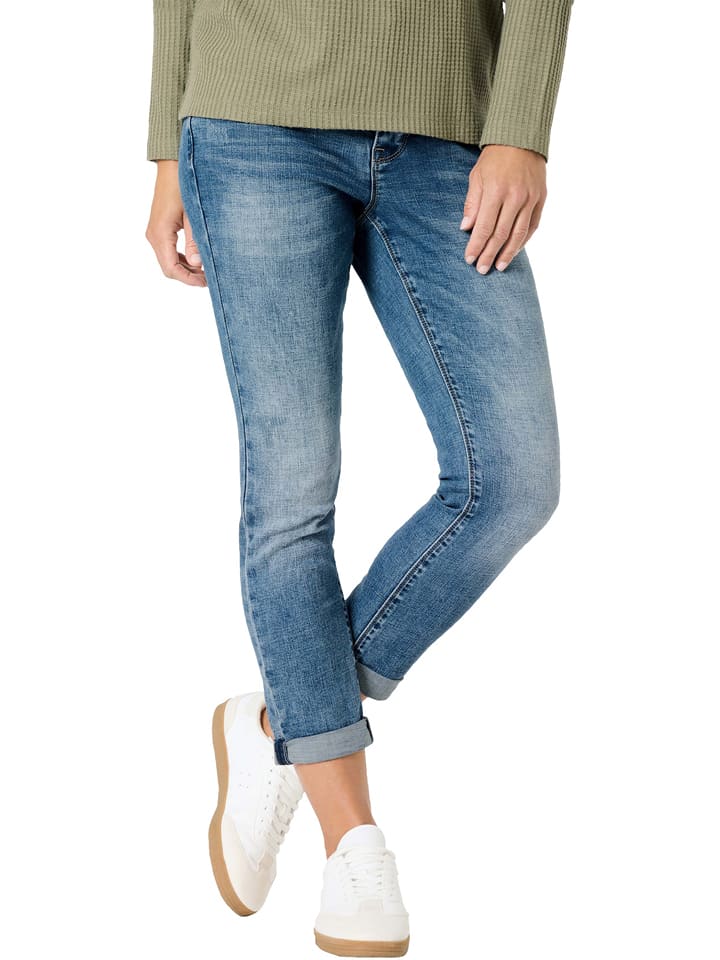 Timezone Dżinsy - Slim fit - w kolorze niebieskim rozmiar: 29