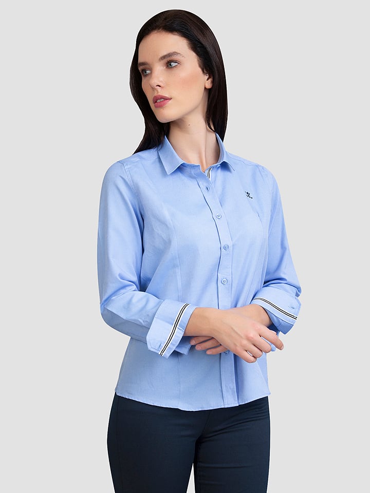 SIR RAYMOND TAILOR Koszula "Lola" w kolorze błękitnym rozmiar: M