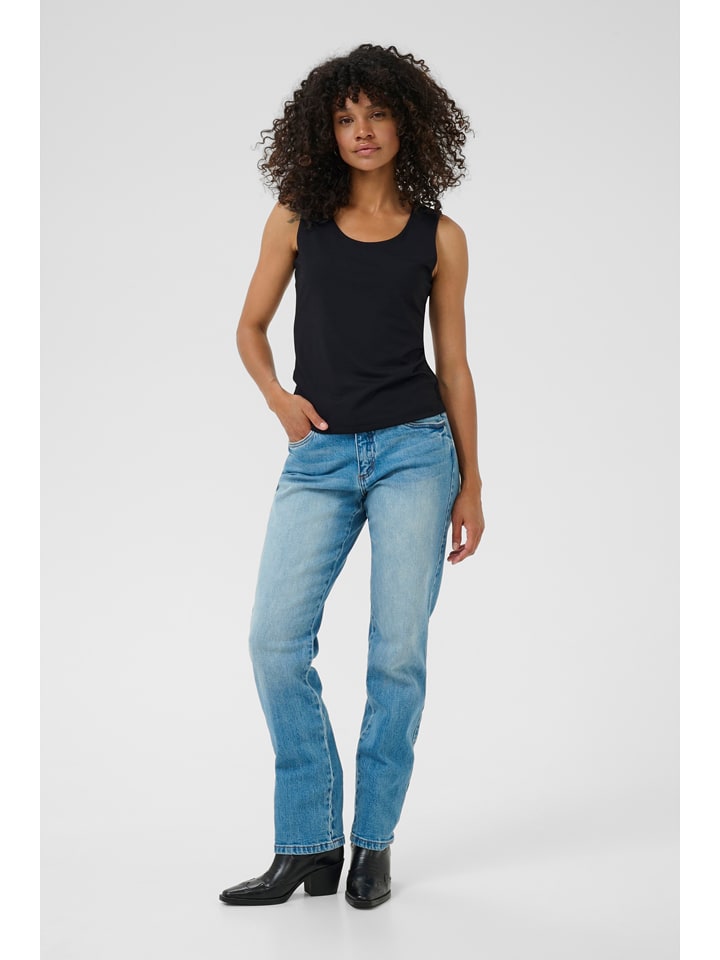 Kaffe Top w kolorze czarnym rozmiar: XXL