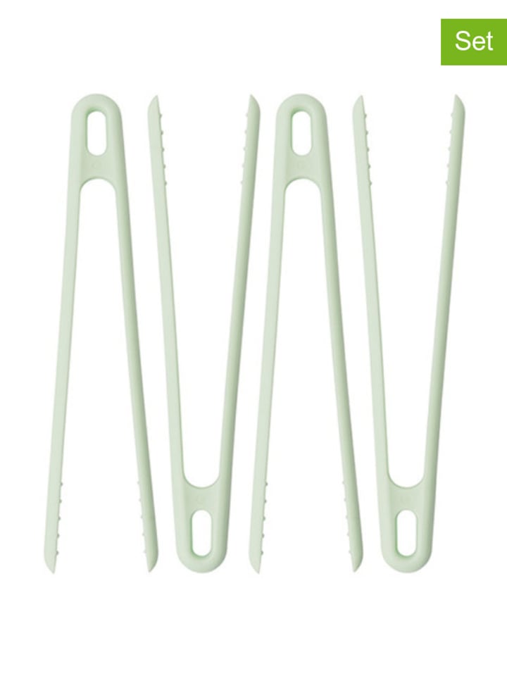 BergHOFF Szczypce grillowe (4 szt.) w kolorze zielonym - dł. 32,5 cm rozmiar: onesize