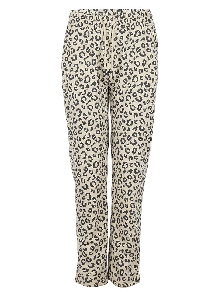 Roadsign Spodnie dresowe w kolorze szaro-kremowym rozmiar: XXL