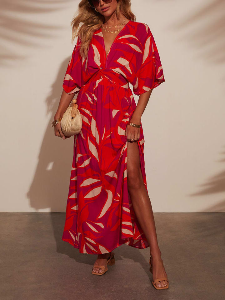 Milan Kiss Sukienka w kolorze czerwonym rozmiar: L