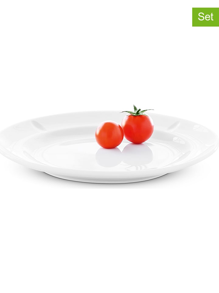 Rosendahl Talerze śniadaniowe (4 szt.) "Grand Cru Soft" w kolorze białym - Ø 19,5 cm rozmiar: onesize