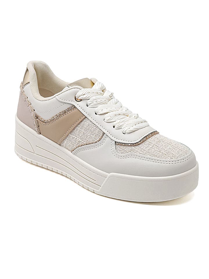 Sixth Sens Sneakersy w kolorze biało-kremowo-beżowym rozmiar: 40