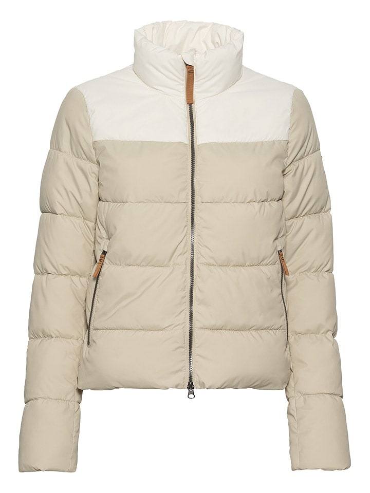 Camel Active Kurtka pikowana w kolorze beżowo-kremowym rozmiar: 38