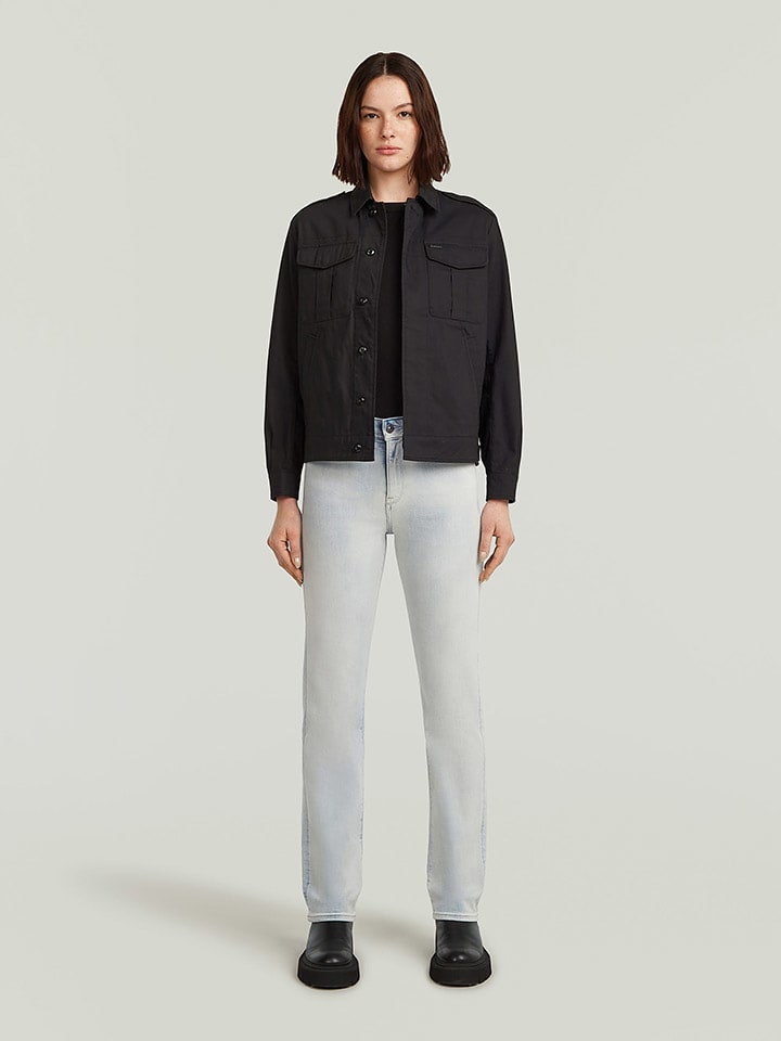 G-Star Dżinsy "Strace" - Regular fit - w kolorze błękitnym rozmiar: W24/L30