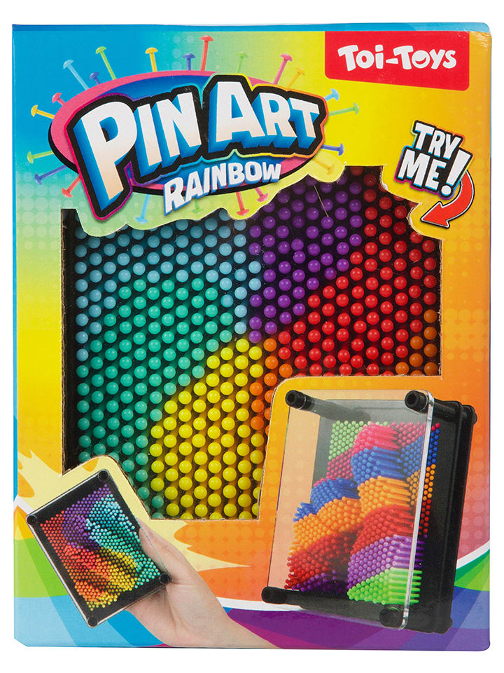 Toi-Toys Pin art "Rainbow" - 3+ (produkt niespodzianka) rozmiar: onesize