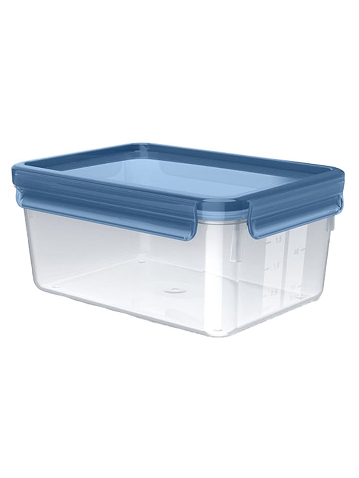 Emsa Pojemnik "Clip & Close Eco" w kolorze niebieskim - 2,2 l rozmiar: onesize