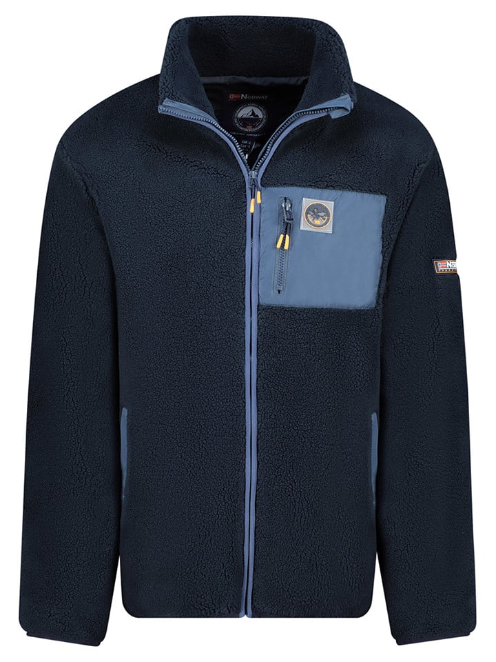 Geographical Norway Kurtka polarowa "Urock" w kolorze granatowym rozmiar: XL